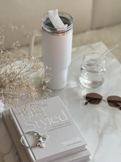 Vaso Térmico 1200 ML Blanco GH-1604, foto 1 de 16