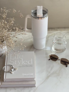 Vaso Térmico 1200 ML Blanco GH-1604, foto 4 de 16
