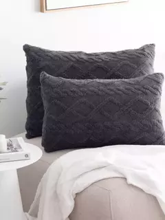 Funda Jacquard Gris Oscuro 60X40 GH-0019, foto 2 de 6
