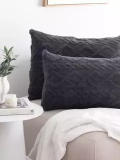 Funda Jacquard Gris Oscuro 60X40 GH-0019, foto 4 de 6