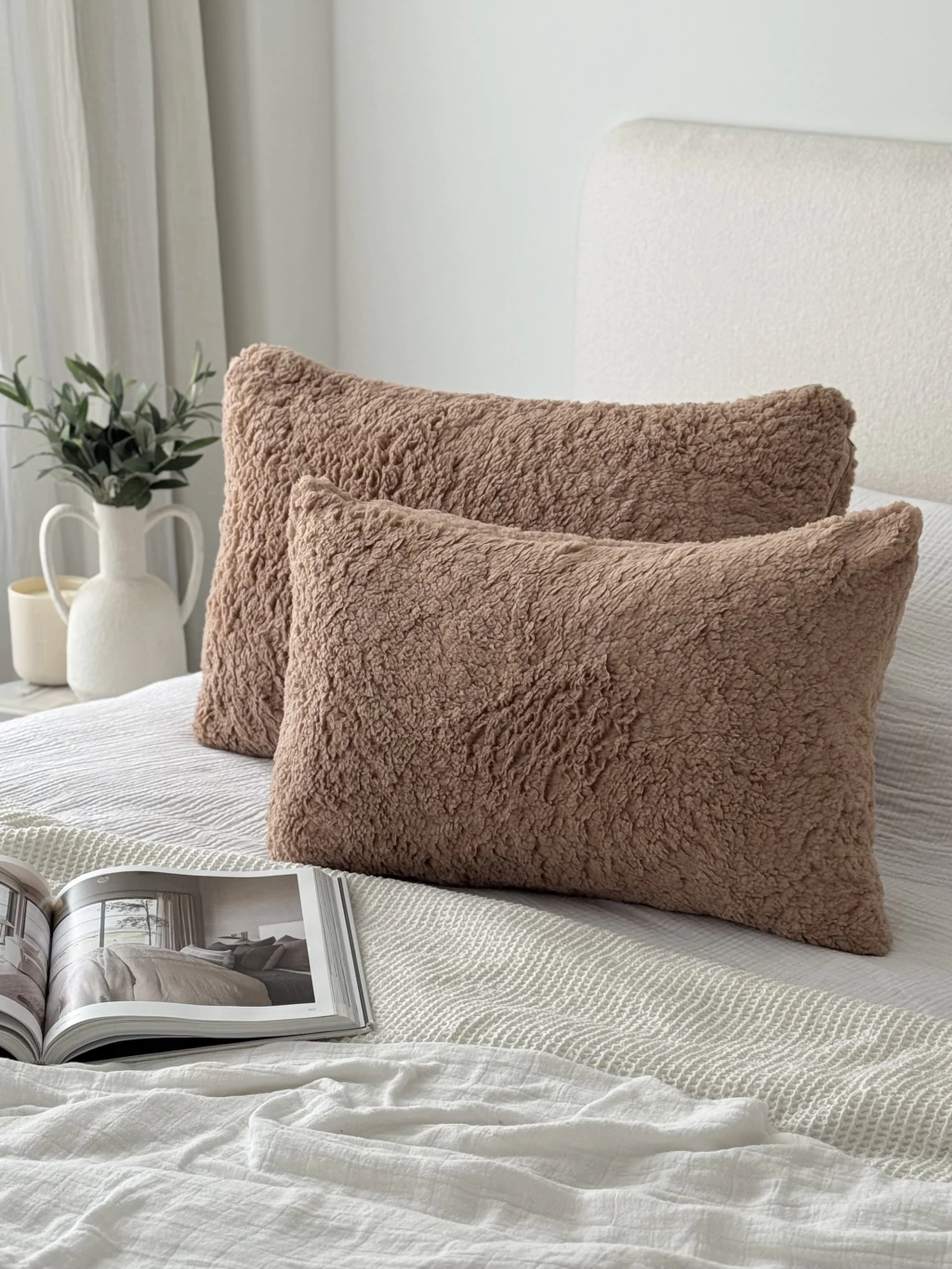 Funda Sherpa Marrón 60x40 GH-0021MR