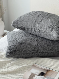 Funda Sherpa Gris Medio 60X40 GH-0021GM, foto 3 de 8