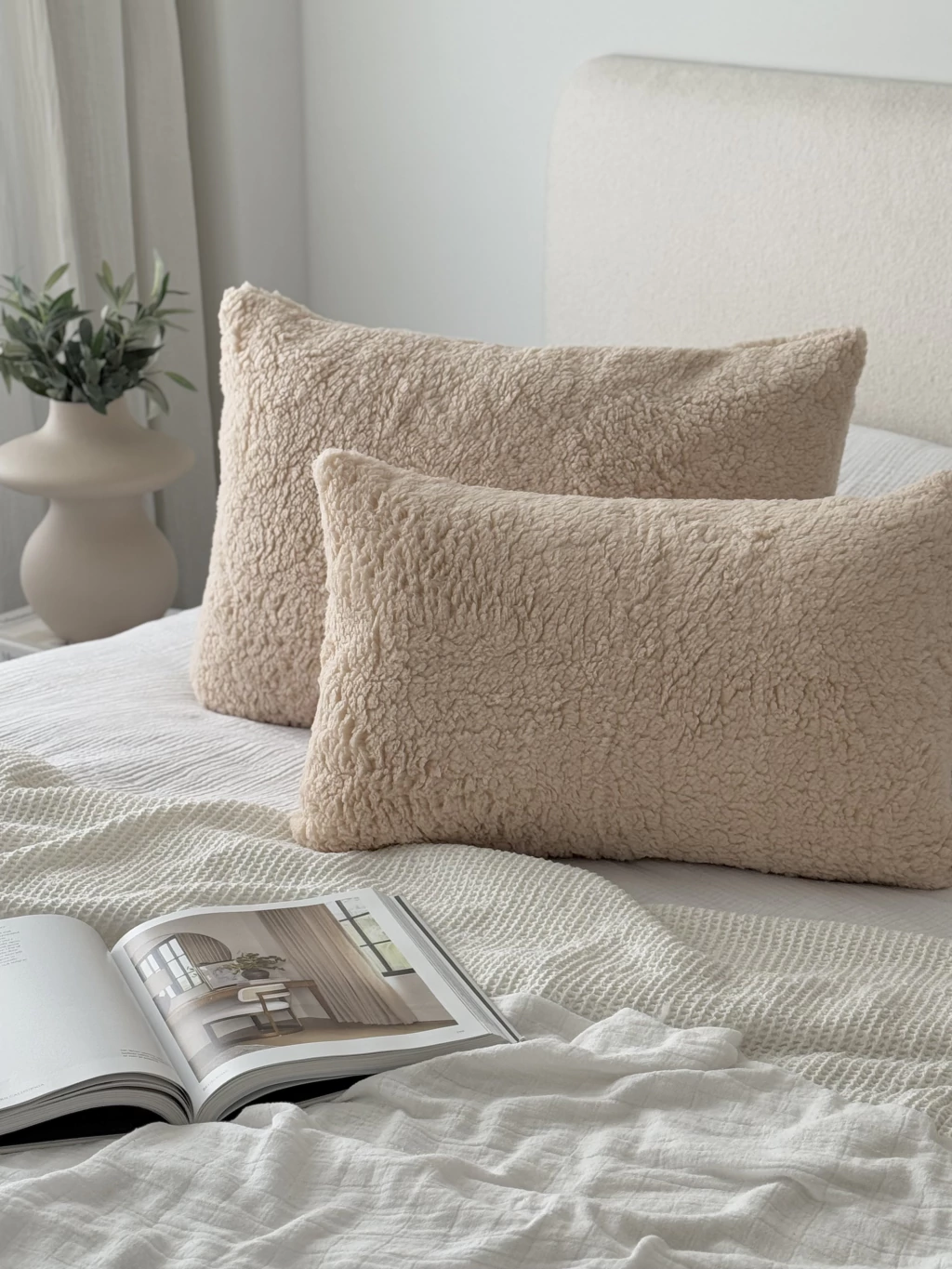 Funda Sherpa Beige 50X70 GH-0020BG