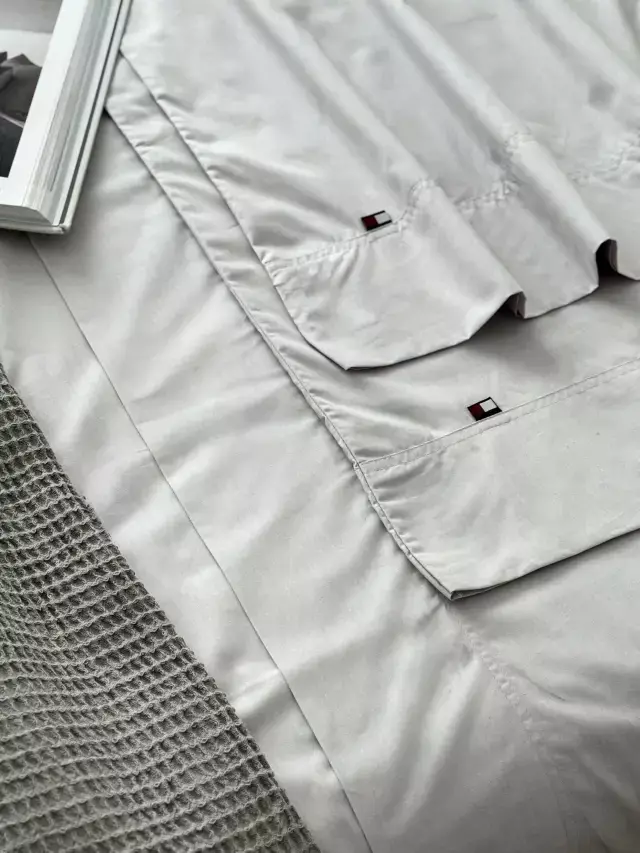 Juego de Sabanas Tommy Hilfiger Full Gris