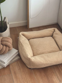 Cama Para Mascotas Bucle Beige 56x52x18 cm GH-001587-P/BG, foto 3 de 6