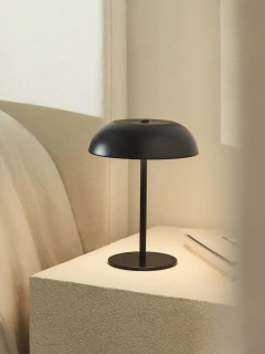 Velador de Escritorio Iron Negro