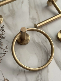Set de accesorios para Baño x5 Pzas Oro GH-0033ORO, foto 4 de 7