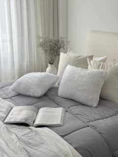 Funda Simil Pelo Blanco GH-1861, foto 1 de 8