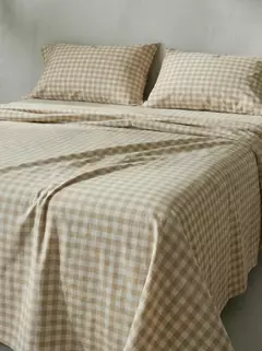 Juego de Sabanas Cuadrille King Beige GH-2051K-BE, foto 2 de 4