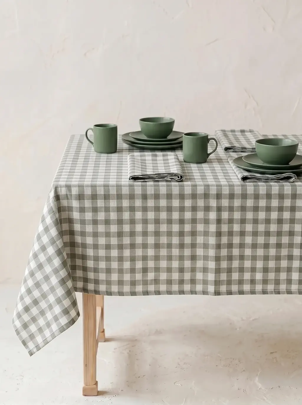 Kit de mesa Cuadrille Verde