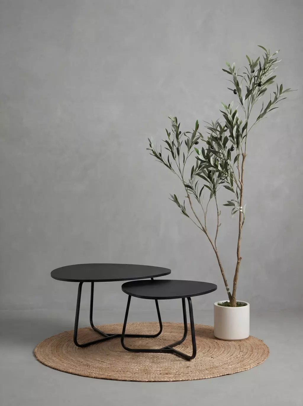 Mesa Irregular Small Negro GH-2729