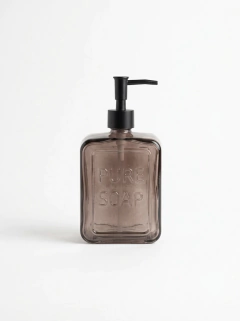 Dispenser de Vidrio Negro PURE SOAP GH-72