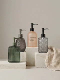 Dispenser de Vidrio Verde PURE SOAP GH-71, foto 2 de 2