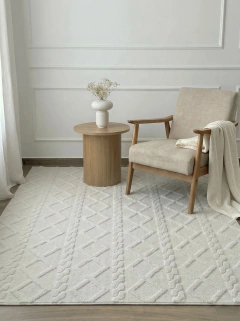 Alfombra XL Trenzada Off white GH-003OFF, foto 1 de 2