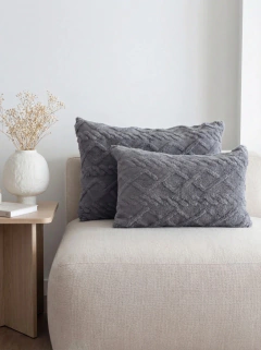 Funda Jacquard Gris Medio 60x40 GH-0019GM, foto 1 de 2