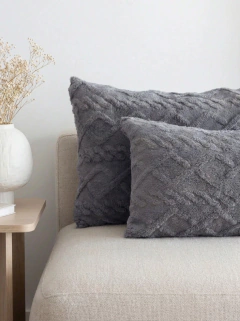 Funda Jacquard Gris Medio 60x40 GH-0019GM, foto 2 de 2
