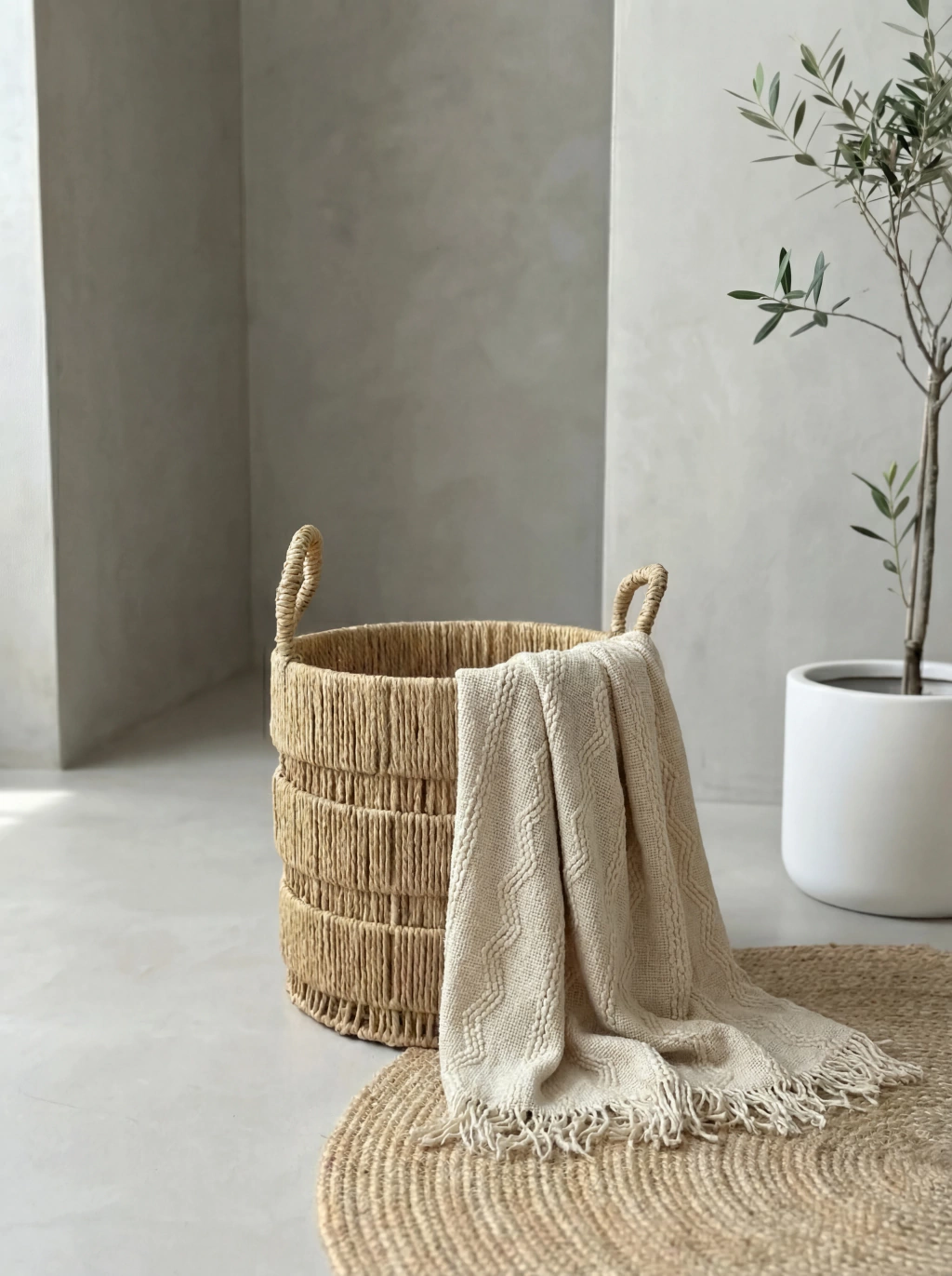 Manta Rustica Beige GH-0052BG