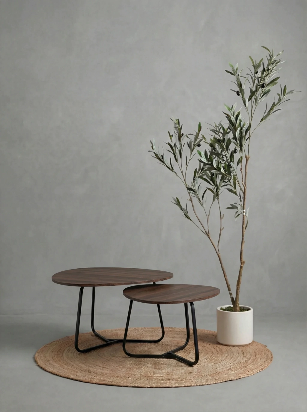 Mesa Irregular Small Madera GH-2728