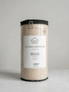 Acolchado 4 Estaciones California Twin Beige GH-0012-T/BG, foto 4 de 6