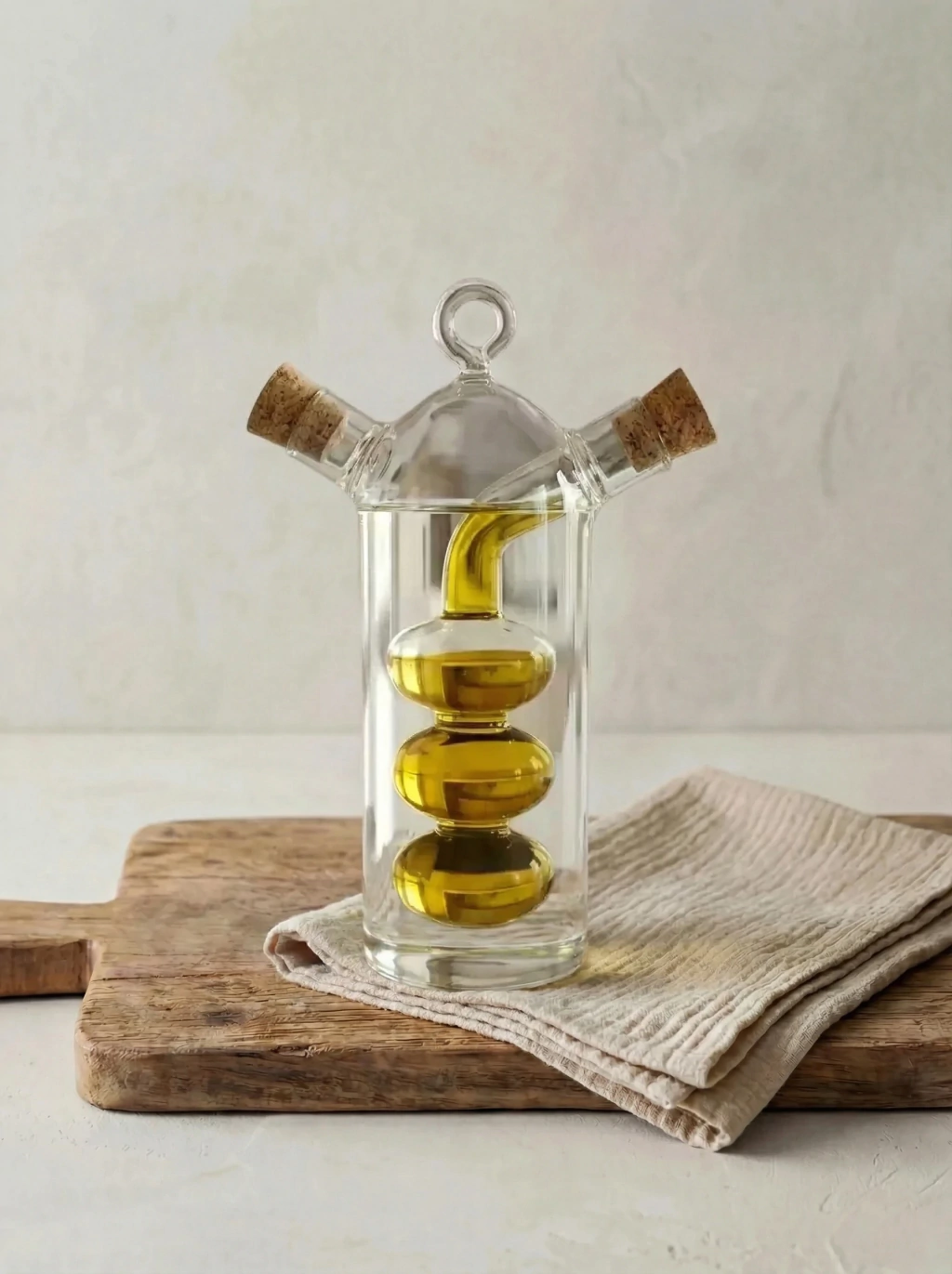 Aceitera de vidrio Duo GH-2494