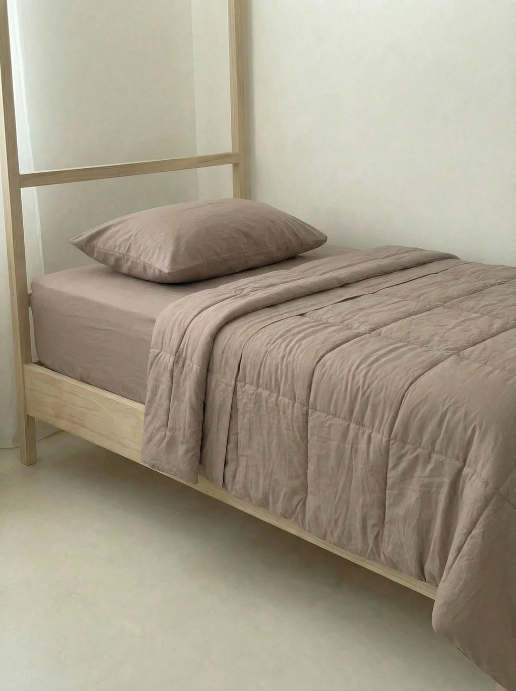Kit 4 Piezas Comfort Twin Mauve GH-2027T/MA