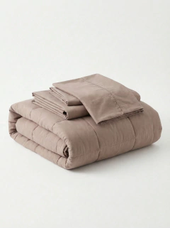 Kit 4 Piezas Comfort Twin Mauve GH-2027T/MA, imagen 2