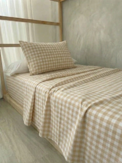 Juego de Sabanas Cuadrille Twin Beige GH-2051T-BE, foto 2 de 2