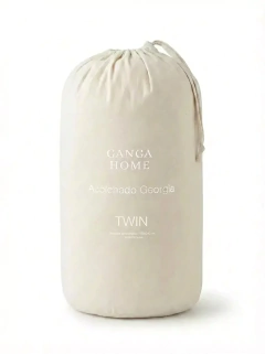 Acolchado Georgia Twin Crema GH-2025T-C, foto 2 de 2