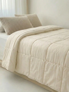 Acolchado Georgia Twin Crema GH-2025T-C, foto 1 de 2