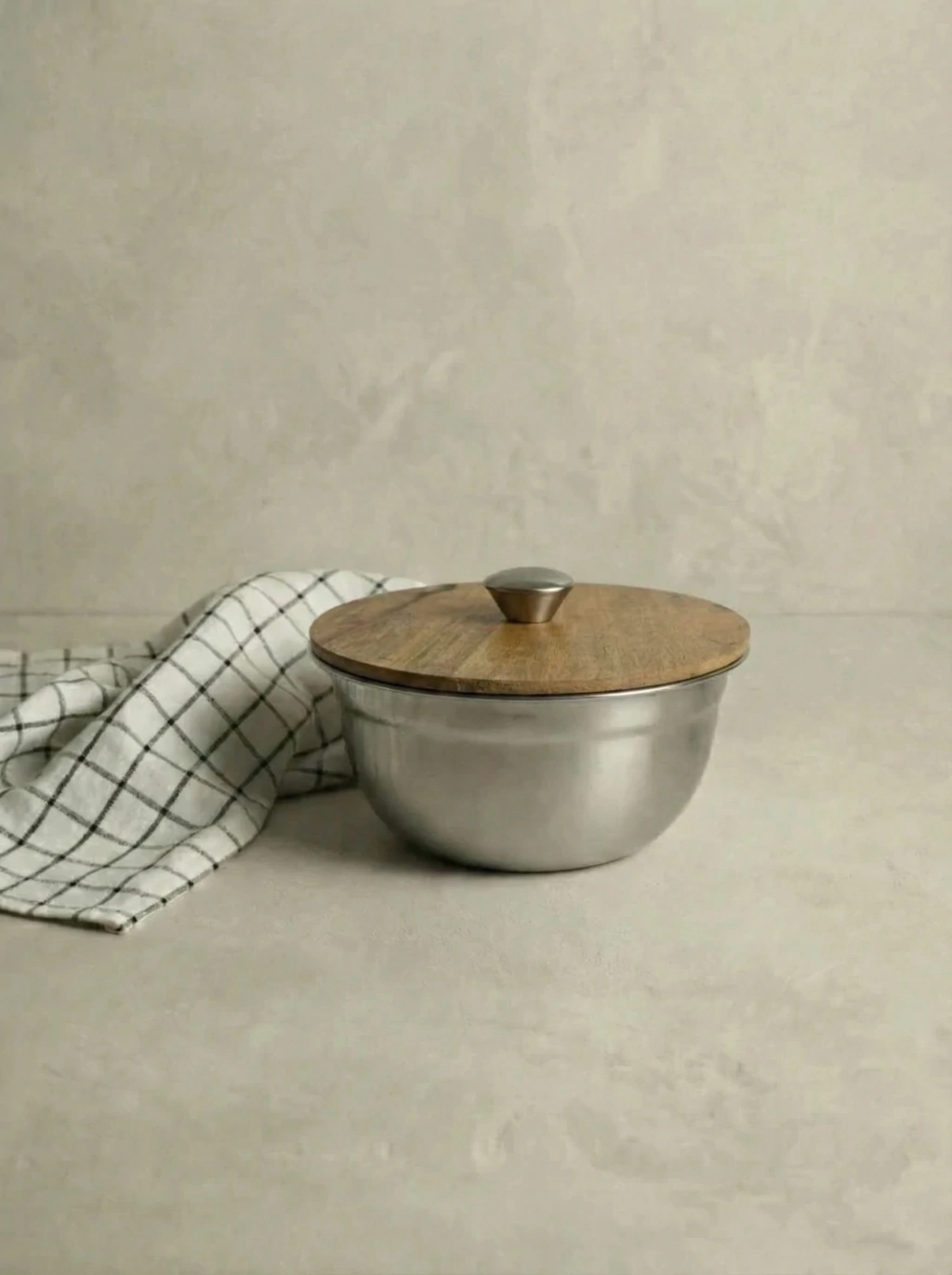 Bowl Acero Inox. c/ tapa GHI-506
