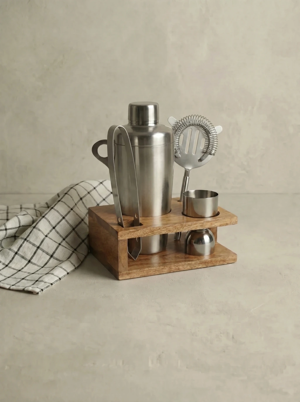 Set Cocteleria Acero Inox. GHI-515