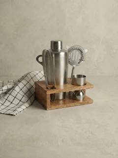 Set Cocteleria Acero Inox. GHI-515