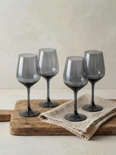 Set x4 Copas Fume Negro GHT-046, foto 2 de 2