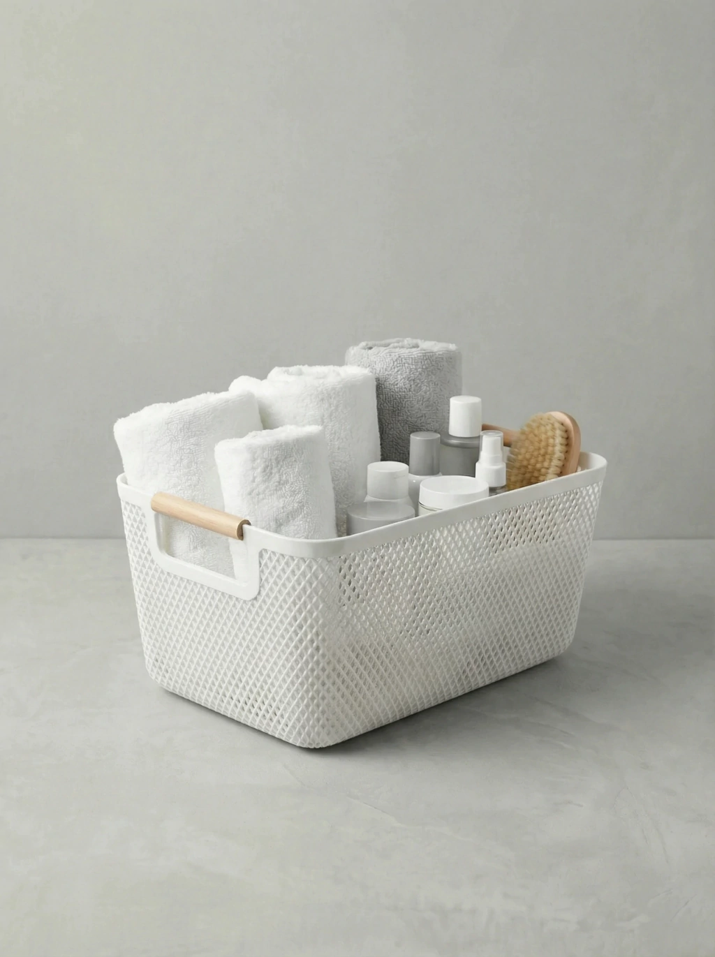 Cesto Organizador Medium Blanco GH-2254B