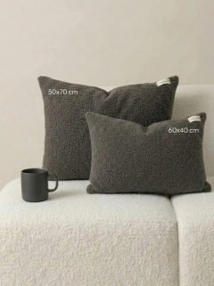 Funda Teddy 50x70 Gris oscuro GH-0119, foto 1 de 3