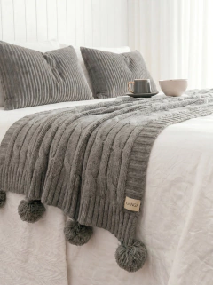 Manta Cozy Gris GH-0134G, foto 2 de 5