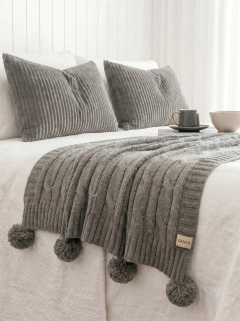 Manta Cozy Gris GH-0134G, foto 3 de 5