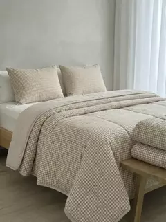 Kit Acolchado Amara King Beige GH-0270/K-BG, foto 1 de 6