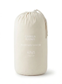 Acolchado Georgia King Crema GH-2025K-C, foto 4 de 4