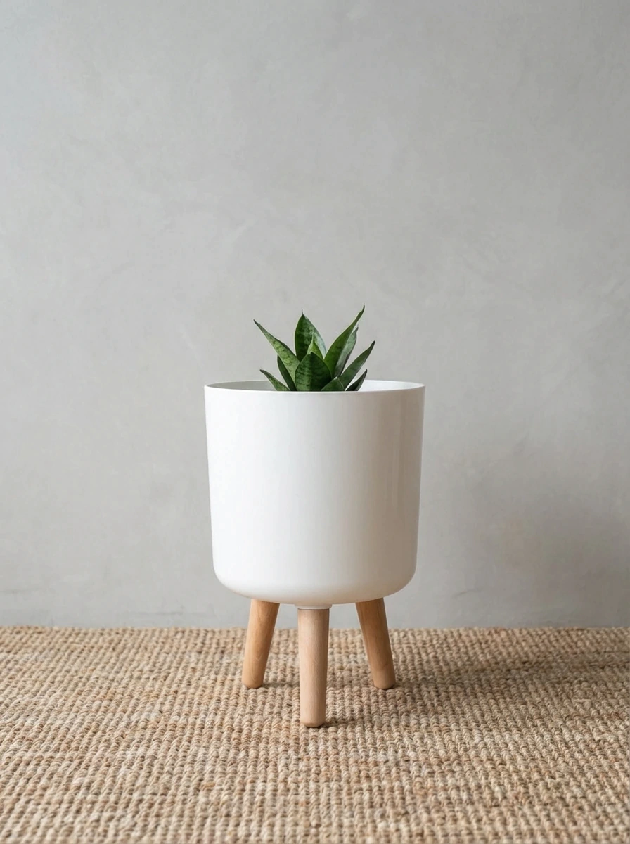 Maceta Sprig Blanco GH-2655B