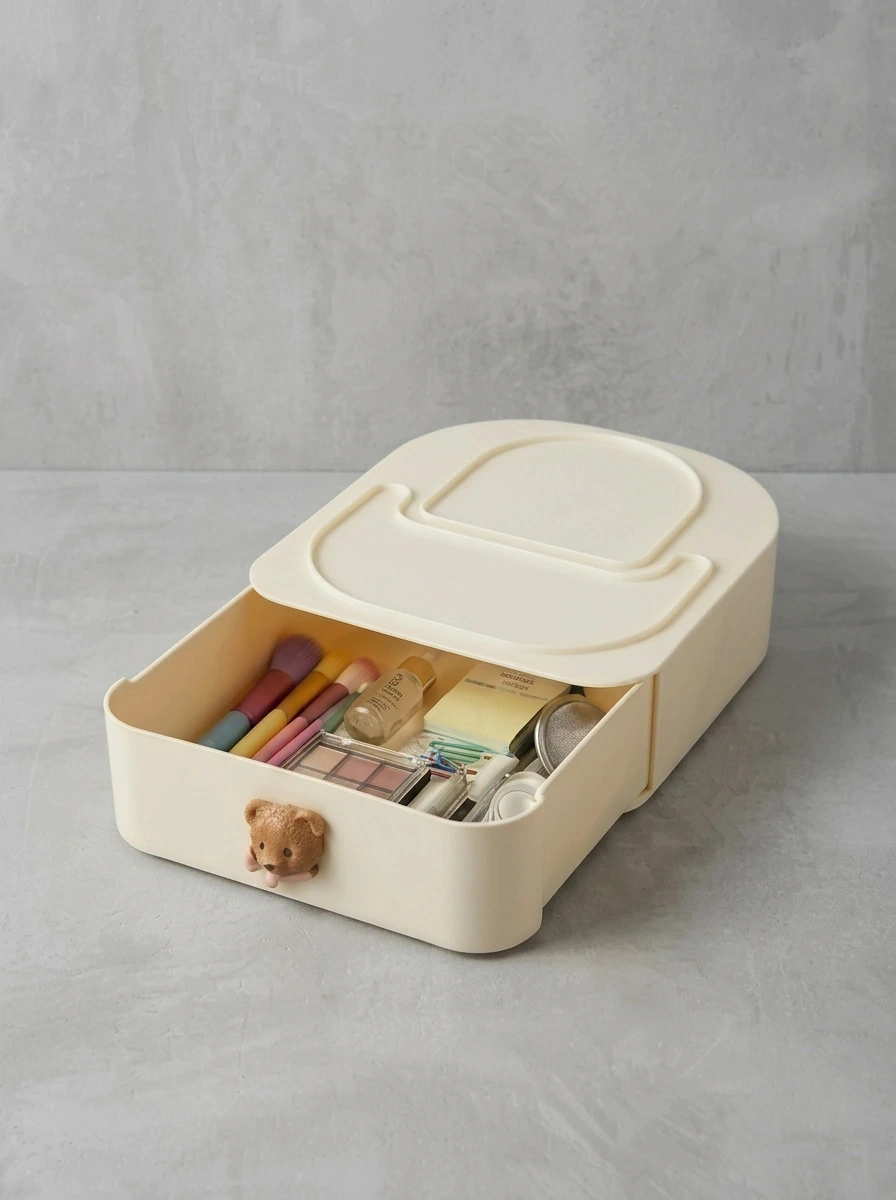 Caja Organizadora Crema GH-2999