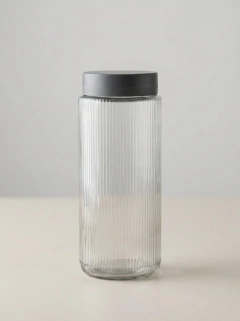 Frasco De Vidrio Gris Claro GHT-013, foto 2 de 2