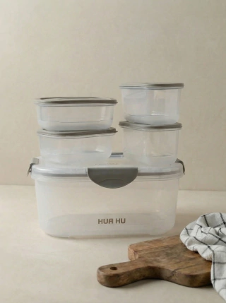 Set x5 Tuppers Transparente GH-2272