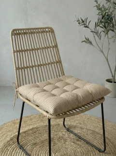 Pillow Para Sillas Rayas Marron GH-2282M, foto 1 de 2