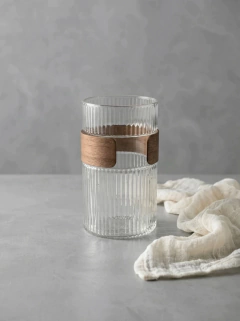 Vaso de Vidrio Hold Lineas GH-2415, foto 1 de 2