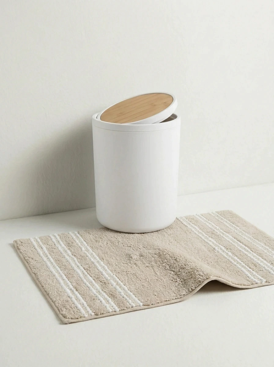Cesto de Basura Blanco