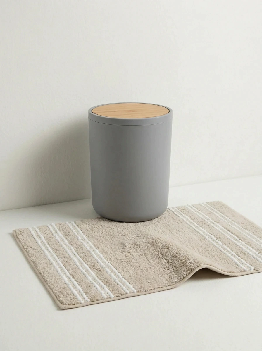 Cesto de Basura Gris