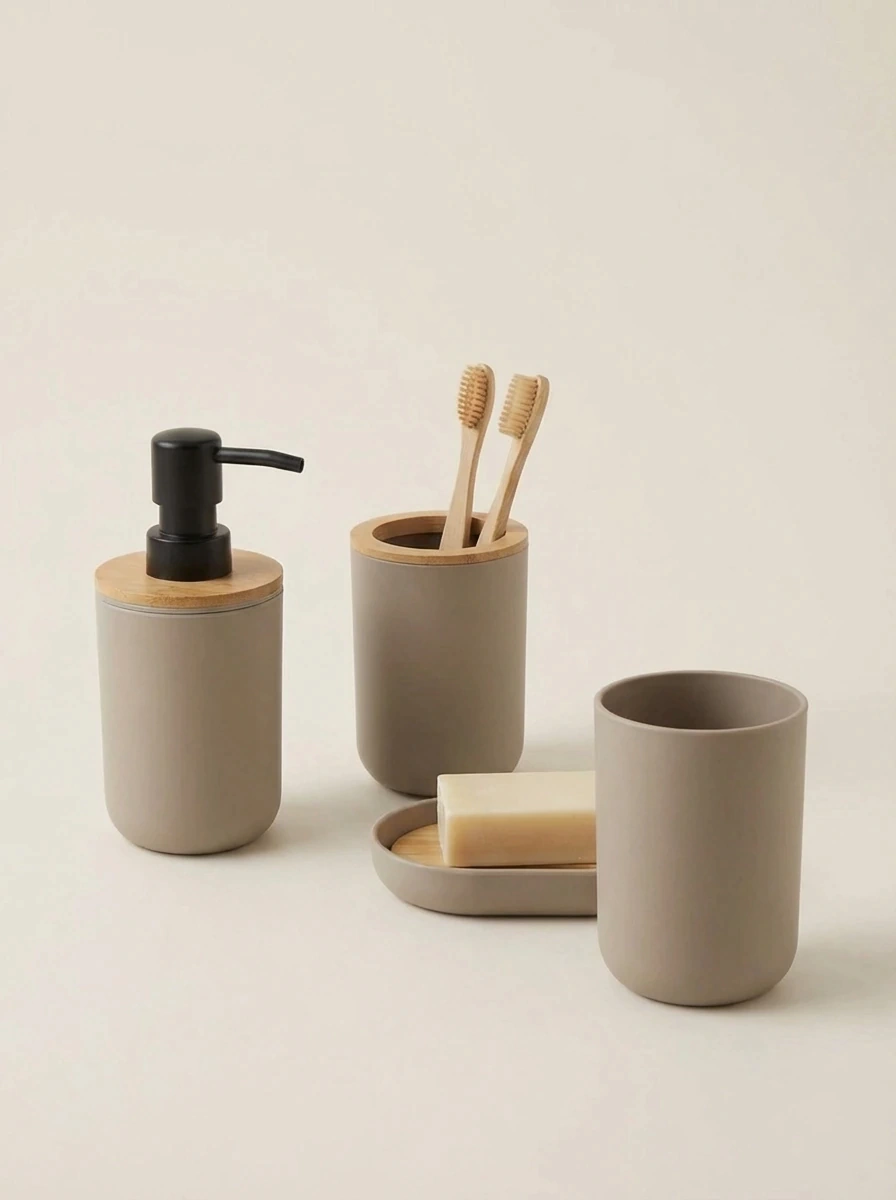 Set de Baño x4 Visón