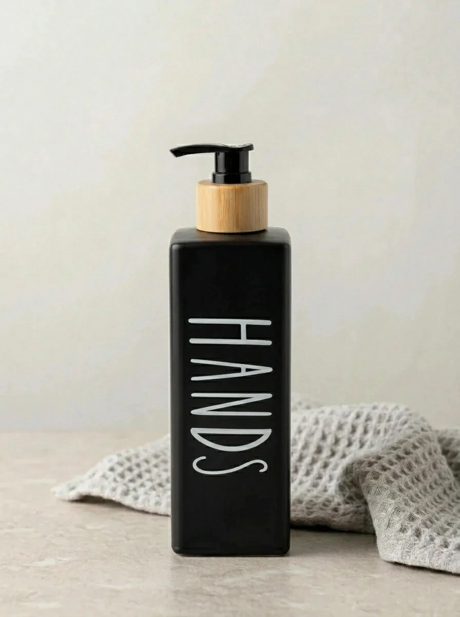 Dispenser Herbal Hands Negro GH-2291N