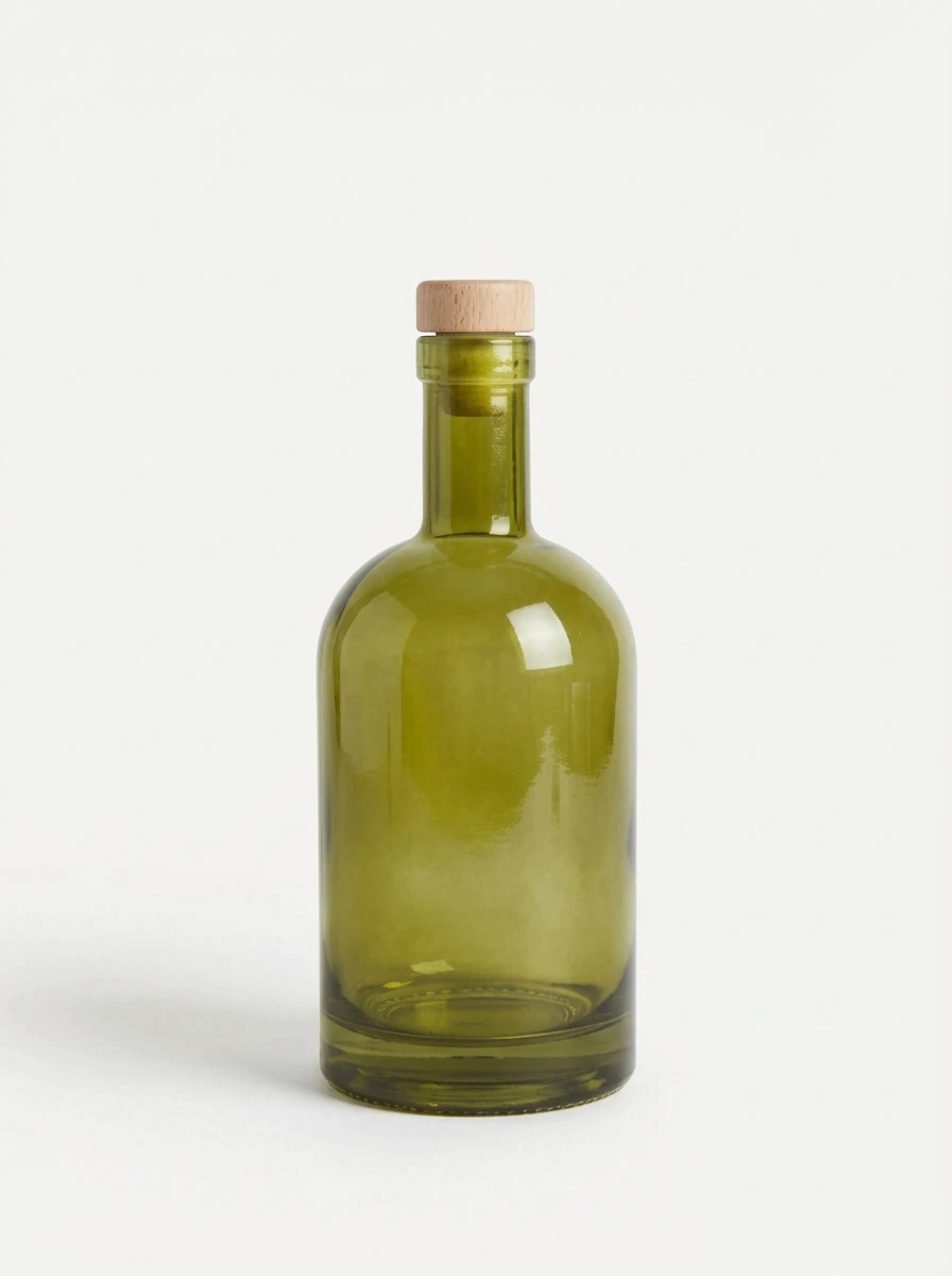 Botella de vidrio Verde 500ml GH-0154V
